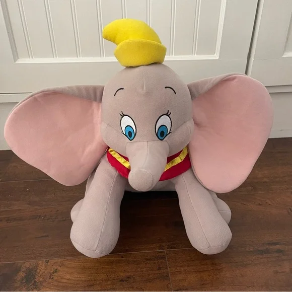 Disney Parks Dumbo Plush Large 14” Disneyland Walt Disney World Authentic - Picture 7 of 8